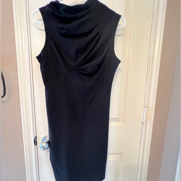 NWT RTA Brand black curve hugging Holly sheath mini dress, size 6. - Picture 2 of 13